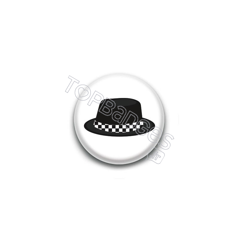 Badge Chapeau Ska