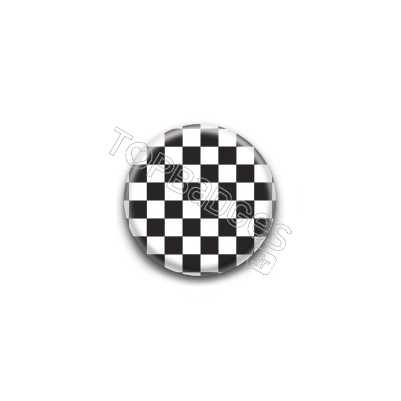 Badge Damier