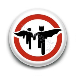 Badge Panneau Batman & Robin