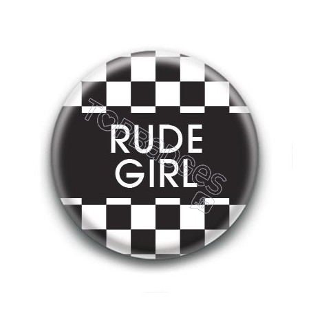 Badge Rude Girl