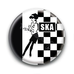 Badge Ska Girl