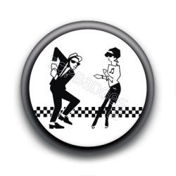 Badge Ska Couple