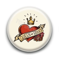 Badge Tatoo Queen of Hearts