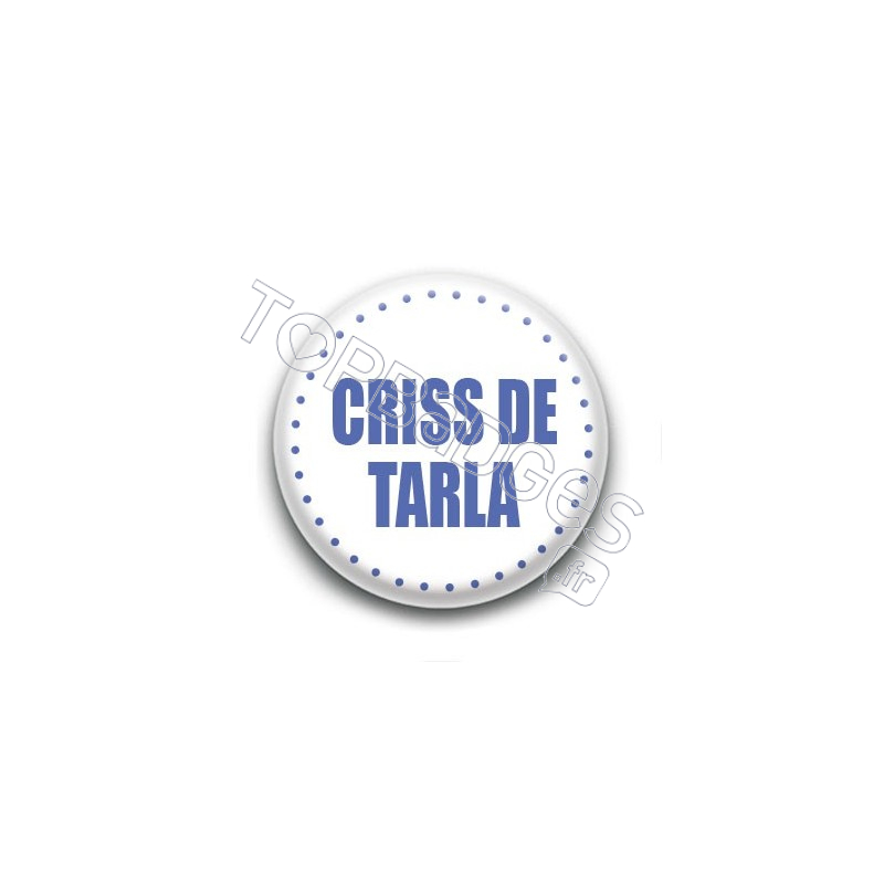 Badge Criss de tarla