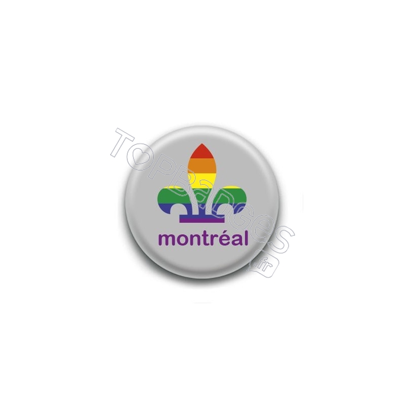 Badge : Montréal LGBTQIA+
