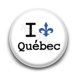 Badge I Love Québec