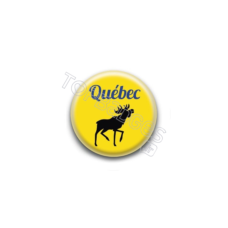 Badge Québec Caribou