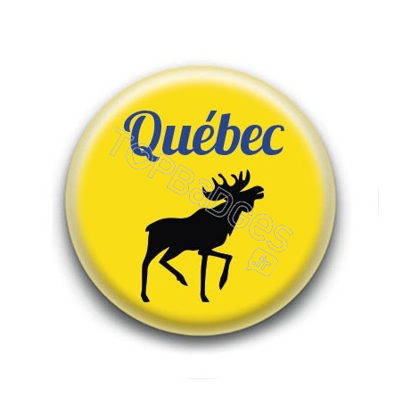 Badge Québec Caribou