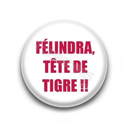 Badge : Félindra, tête de tigre !!