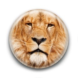 Badge Lion Imposant