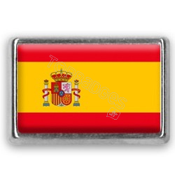 Pins rectangle : Drapeau Espagne