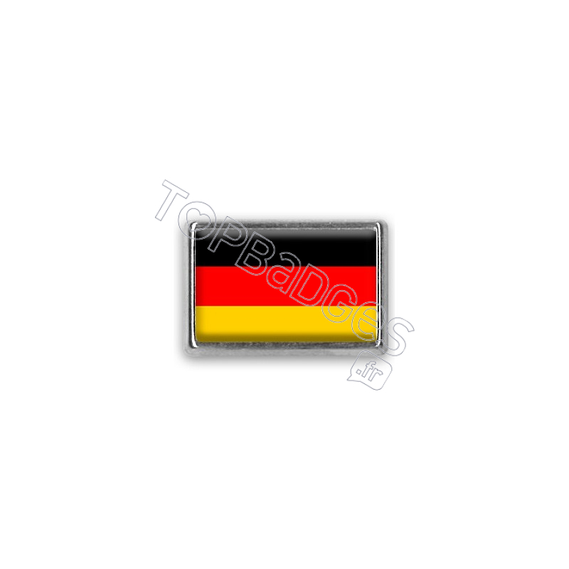 Pins rectangle : Drapeau Allemagne