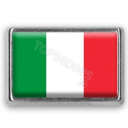 Pins rectangle : Drapeau Italie