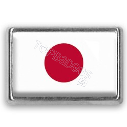 Pins rectangle : Drapeau Japon