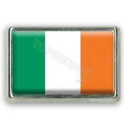 Pins rectangle : Drapeau Irlande