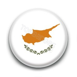 Badge Drapeau de Chypre