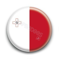 Badge Drapeau de Malte