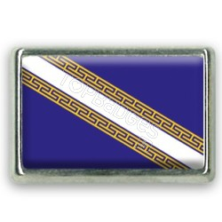 Pins rectangle : Drapeau Champagne Ardenne