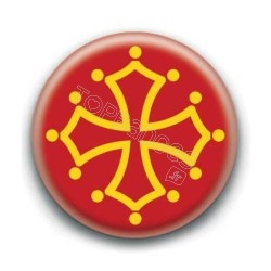 Badge drapeau des Midi-Pyrénées