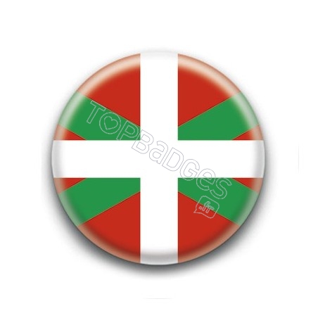 Badge drapeau Basque