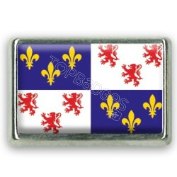 Pins rectangle : Drapeau Picardie