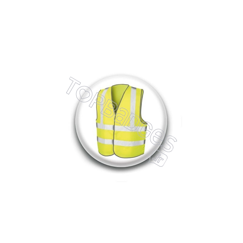 Badge : Gilet jaune