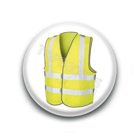 Badge : Gilet jaune