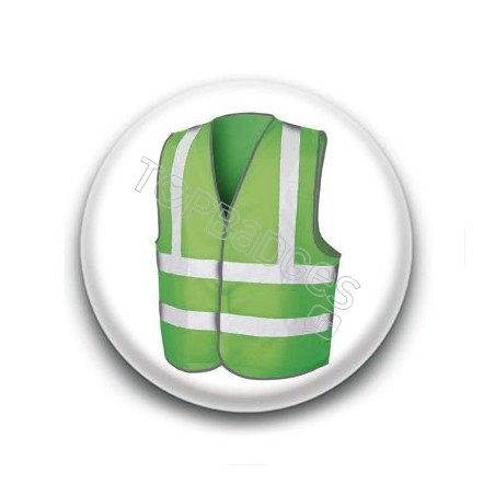 Badge Gilet Vert