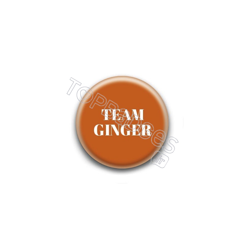 Badge Team Ginger