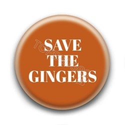 Badge Save the Gingers