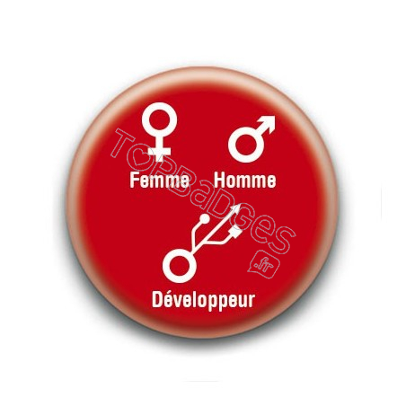 Badge : Genre développeur