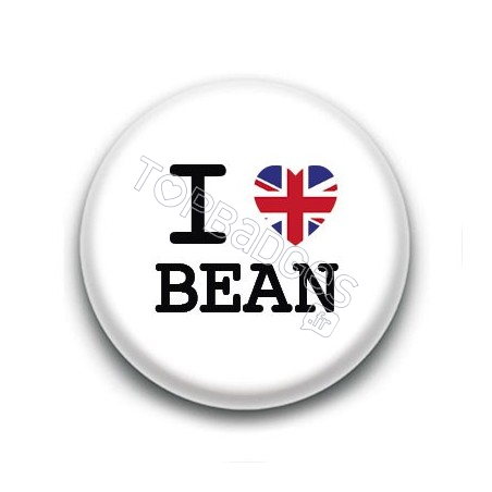 Badge : I love Bean