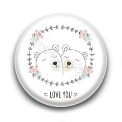 Badge : Love you, ours