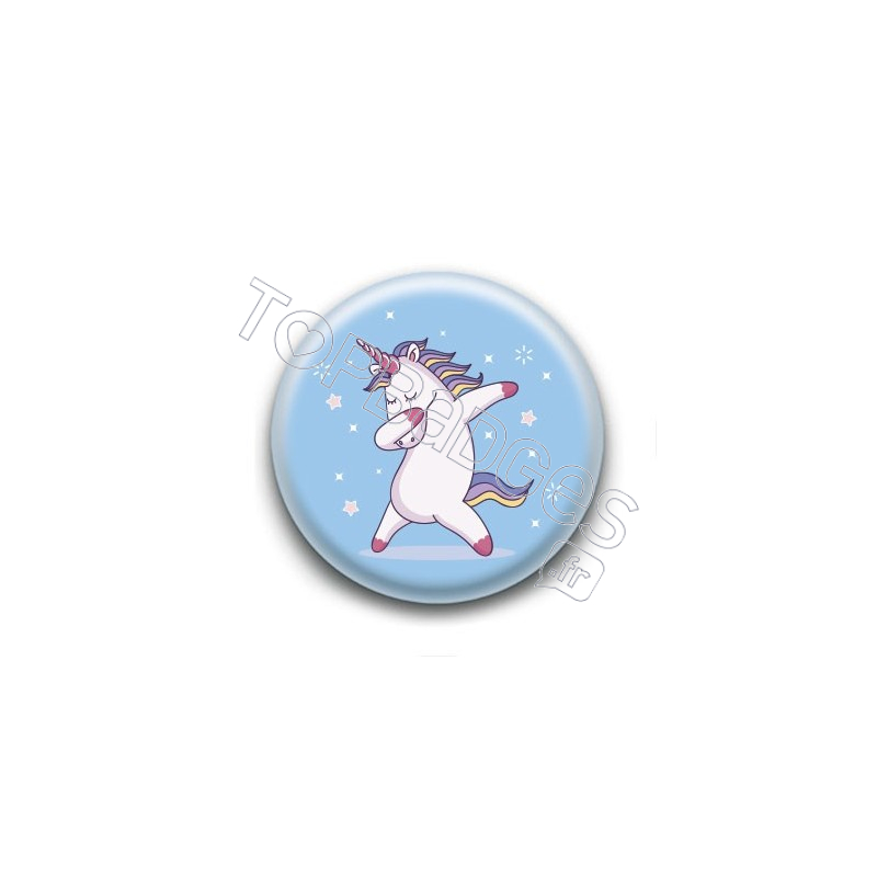 Badge : Licorne dab