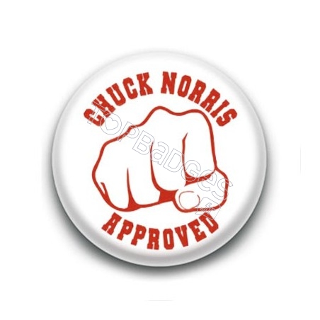 Badge : Chuck Norris approved