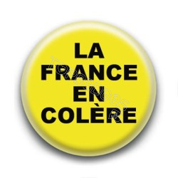 Badge : Gilets jaunes, France en colère