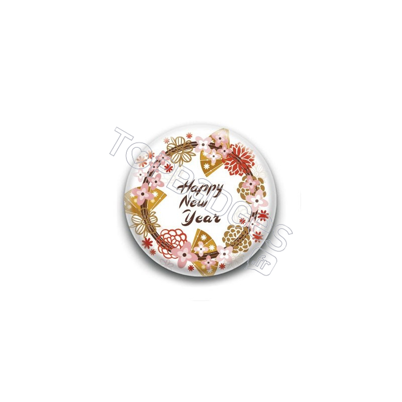 Badge : Happy new year, Chine