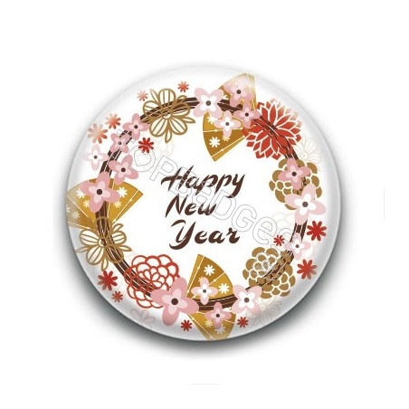 Badge : Happy new year, Chine