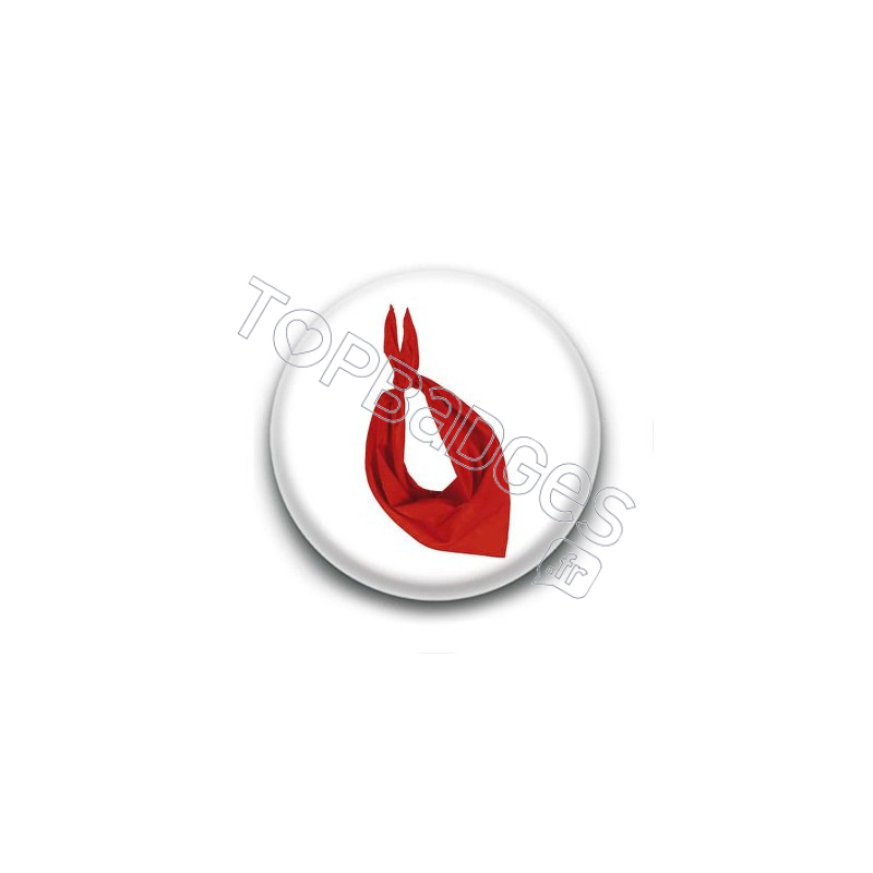 Badge : Foulards rouges, anti GJ