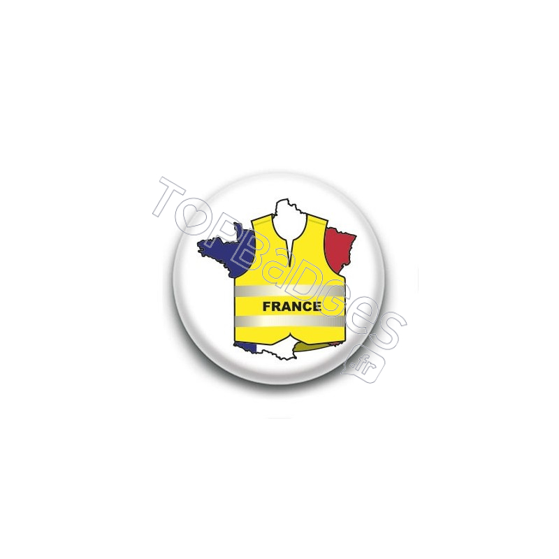 Badge : Gilets jaunes, France