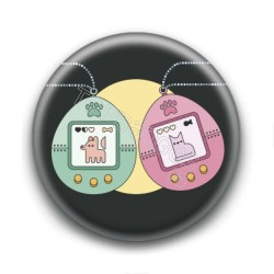 Badge : Tamagotchi chien et chat