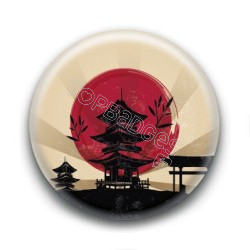 Badge : Temple japonais