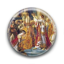 Badge : Le Sacre de Napoléon, Jacques-Louis David