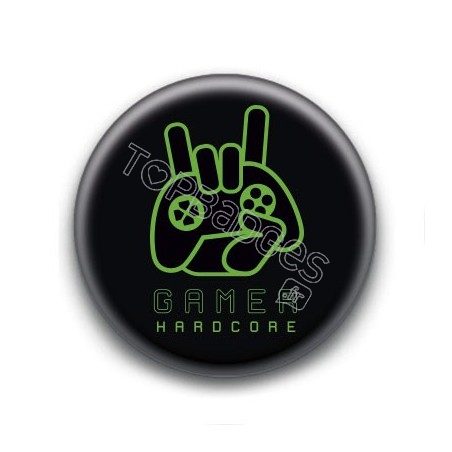 Badge : Gamer Hardcore