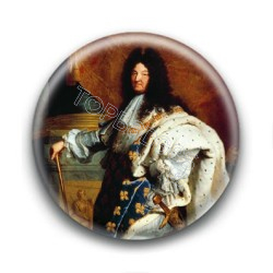 Badge : Louis XIV en costume de sacre, Hyacinthe Rigaud