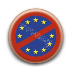 Badge Non à l'Europe