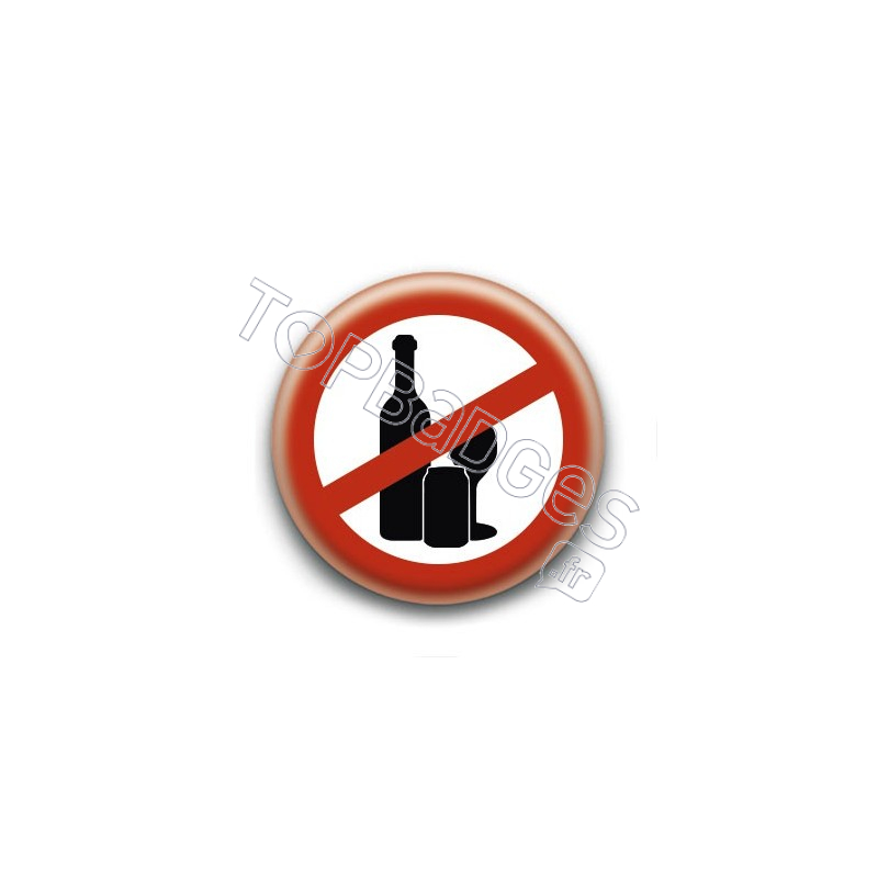 Badge Anti Alcool