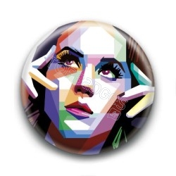 Badge : Graphique, chanteuse Katy Perry