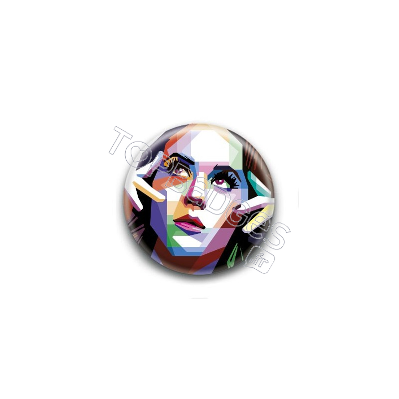 Badge : Graphique, chanteuse Katy Perry