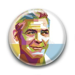 Badge : Graphique, acteur George Clooney